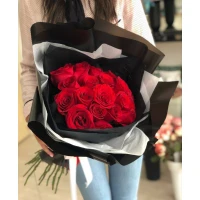 31 қызыл раушан гүл шоғы