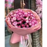 Bouquet of "Sweet fragrance" with peony-shaped roses